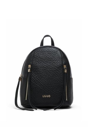 LIU JO, LIU JO ZIPPERED BACKPACK - Sac à dos - black