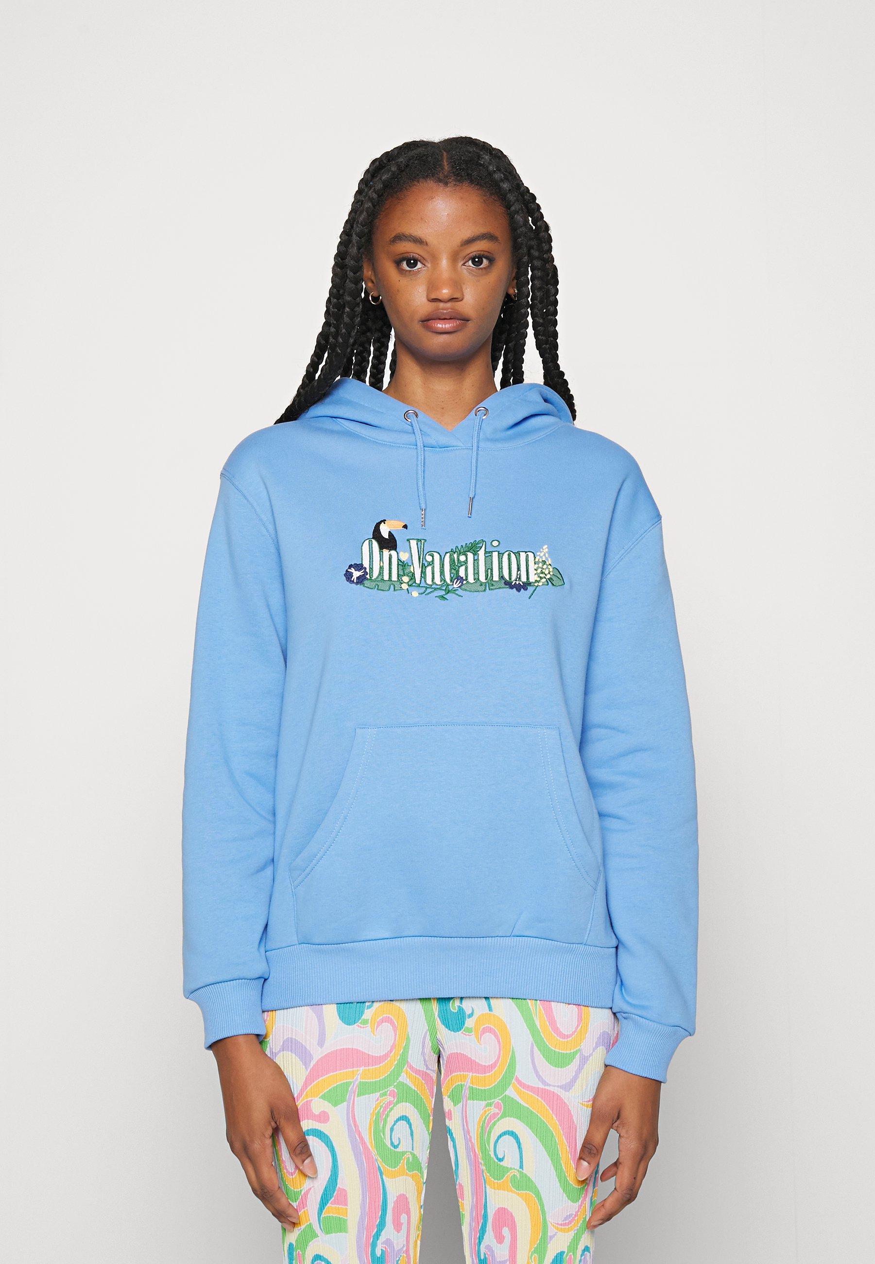On Vacation TUCAN LADIES HOODIE - Sweatshirt - light blue/bleu - ZALANDO.FR
