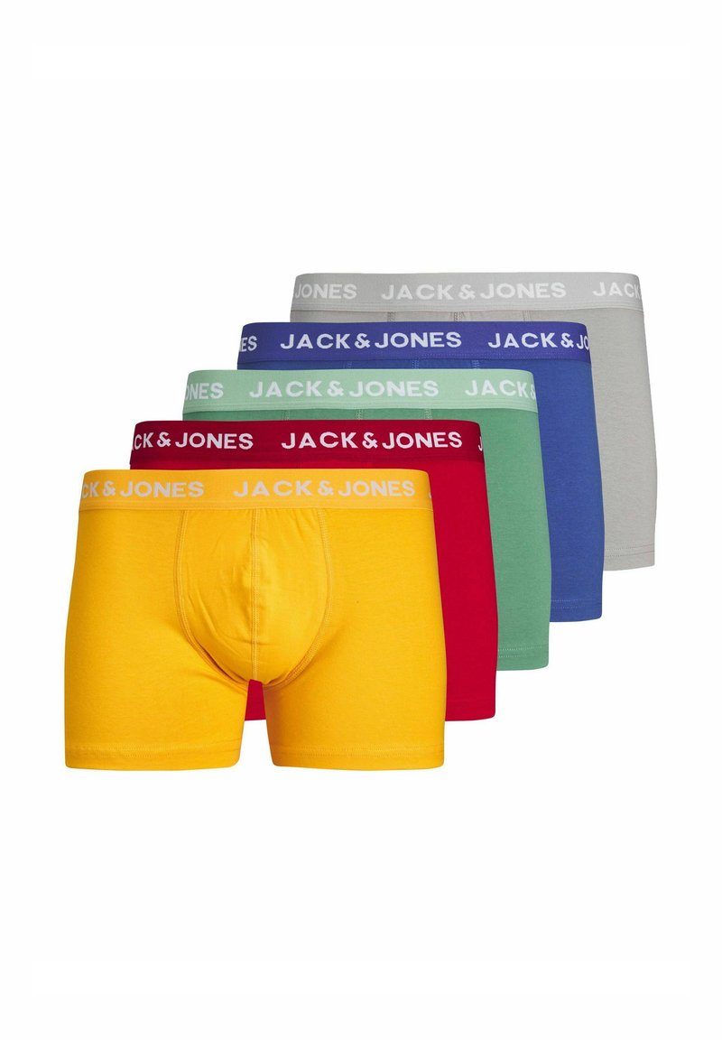 Jack & Jones Trunks Plus Size 5-pack Trunks - Boxers - tango red/rouge ...