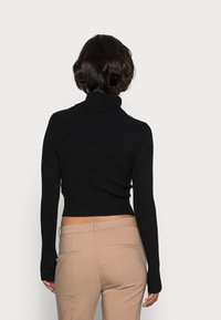Even&Odd 2 PACK - Camisola - black/mottled dark brown