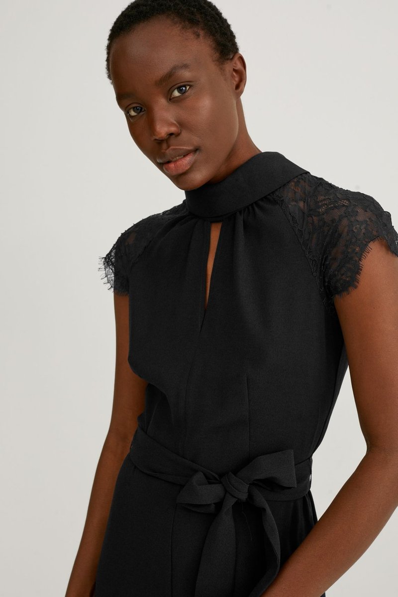 Damen Kleider | C&A ONE PIECE Jumpsuit dark blue/dunkelblau - OQ44330 Damen Kleider | C&A ONE PIECE Jumpsuit dark blue/dunkelblau - OQ44330