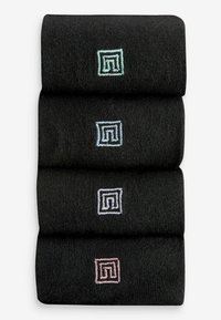 Next SIGNATURE 4 PACK - REGULAR FIT - Strømper - black embroidered
