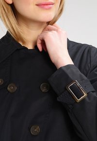 TOM TAILOR Trenchcoat - black