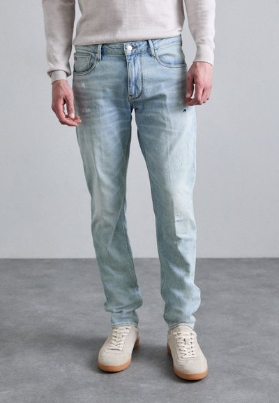 Emporio Armani 5 POCKETS PANT - Džíny Slim Fit - light blue denim