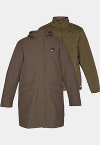 3IN1 - Hardshell jacket - obsidian moss