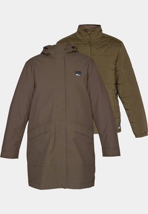 Jack Wolfskin 3IN1 - Nepropusna jakna - obsidian moss