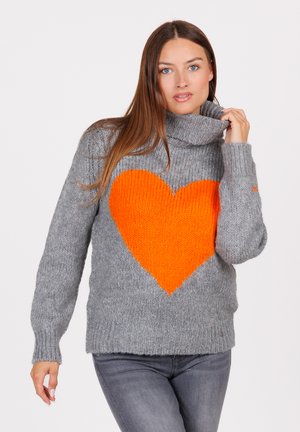 Strickpullover - grey mel