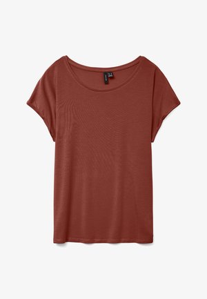 Vero Moda, AVA - T-Shirt basic - burnt henna