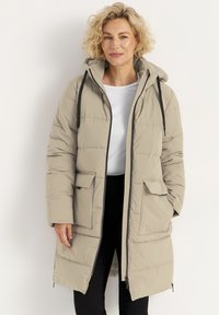 Cellbes of Sweden WARM WITH SIDE ZIPS AT THE BOTTOM - Vinterfrakke - dark beige