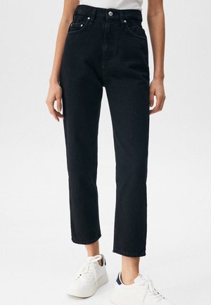 Straight leg -farkut - black