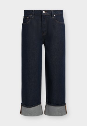 Good American, GOOD STANDARD BAGGY CUFFED JEANS - Jeans Relaxed Fit - indigo