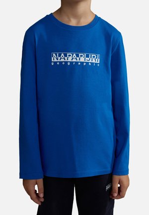 Napapijri S BOX LS - Langarmshirt - blue classic