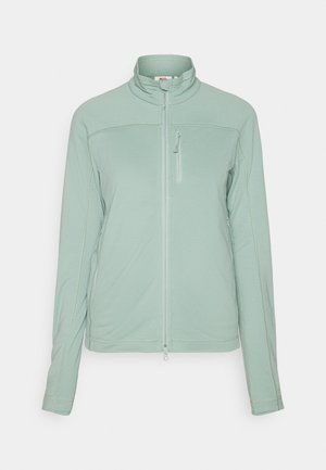 Fjällräven ABISKO LITE FLEECE JACKET W - Fleece jacket - misty green
