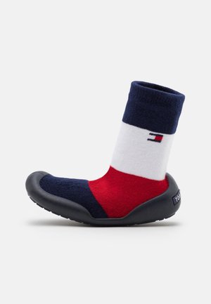 UNISEX - Tofflor & inneskor - blue/red/white