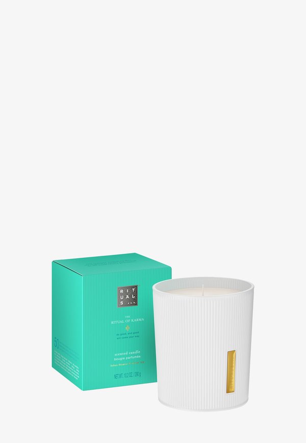 SCENTED CANDLE - THE RITUAL OF KARMA - DELICATELY SWEET - LOTUS & WHITE TEA - Duftkerze