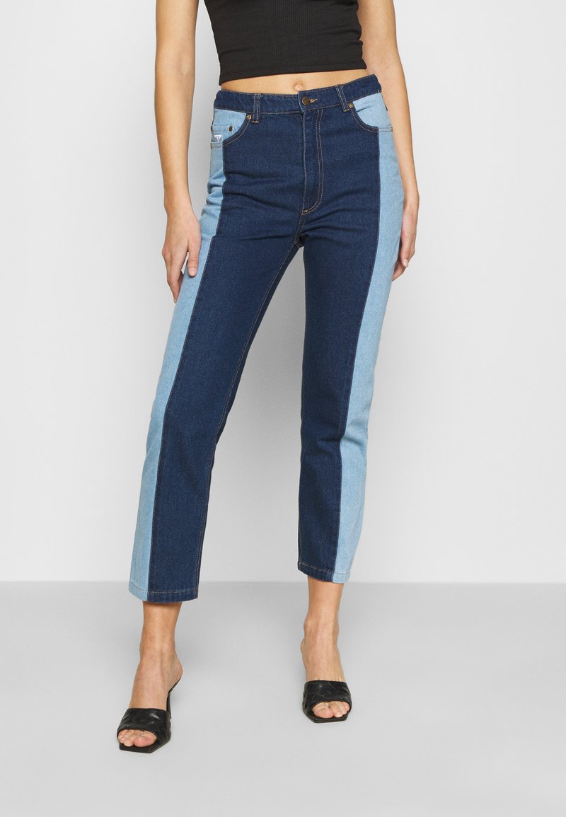 Karl Kani - OG BLOCK DENIM PANTS  - Jeans Relaxed Fit - blue, Forstør