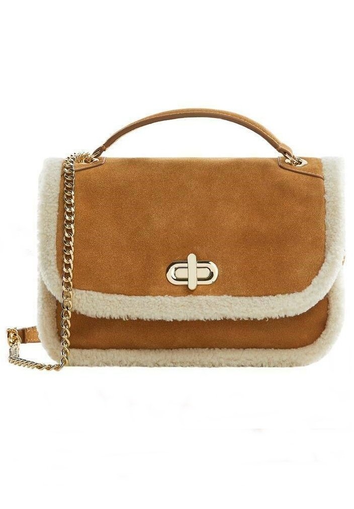 Mango Across body bag mittelbraun/brown Zalando.co.uk