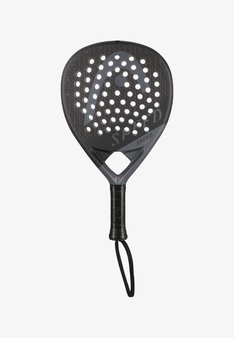 Wilson PRO OPEN - Racchetta da tennis - schwarz gelb/nero Wilson PRO OPEN - Racchetta da tennis - schwarz gelb/nero