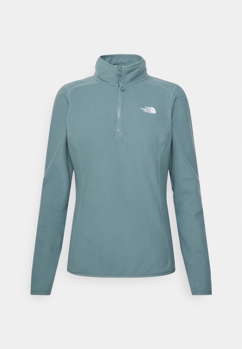 The North Face 100 GLACIER 1/4 ZIP - Camisola de lã polar - goblin blue