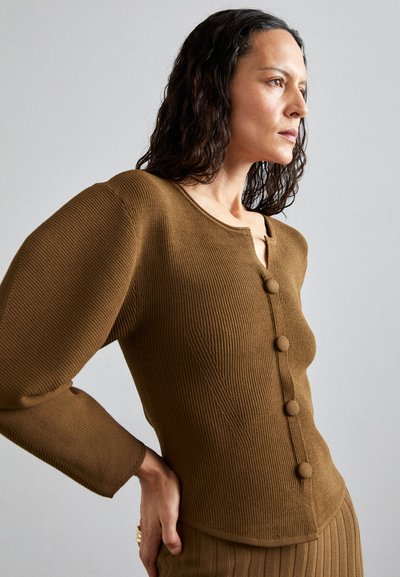 By Malene Birger FRANCINAS - Kardigán - shitake
