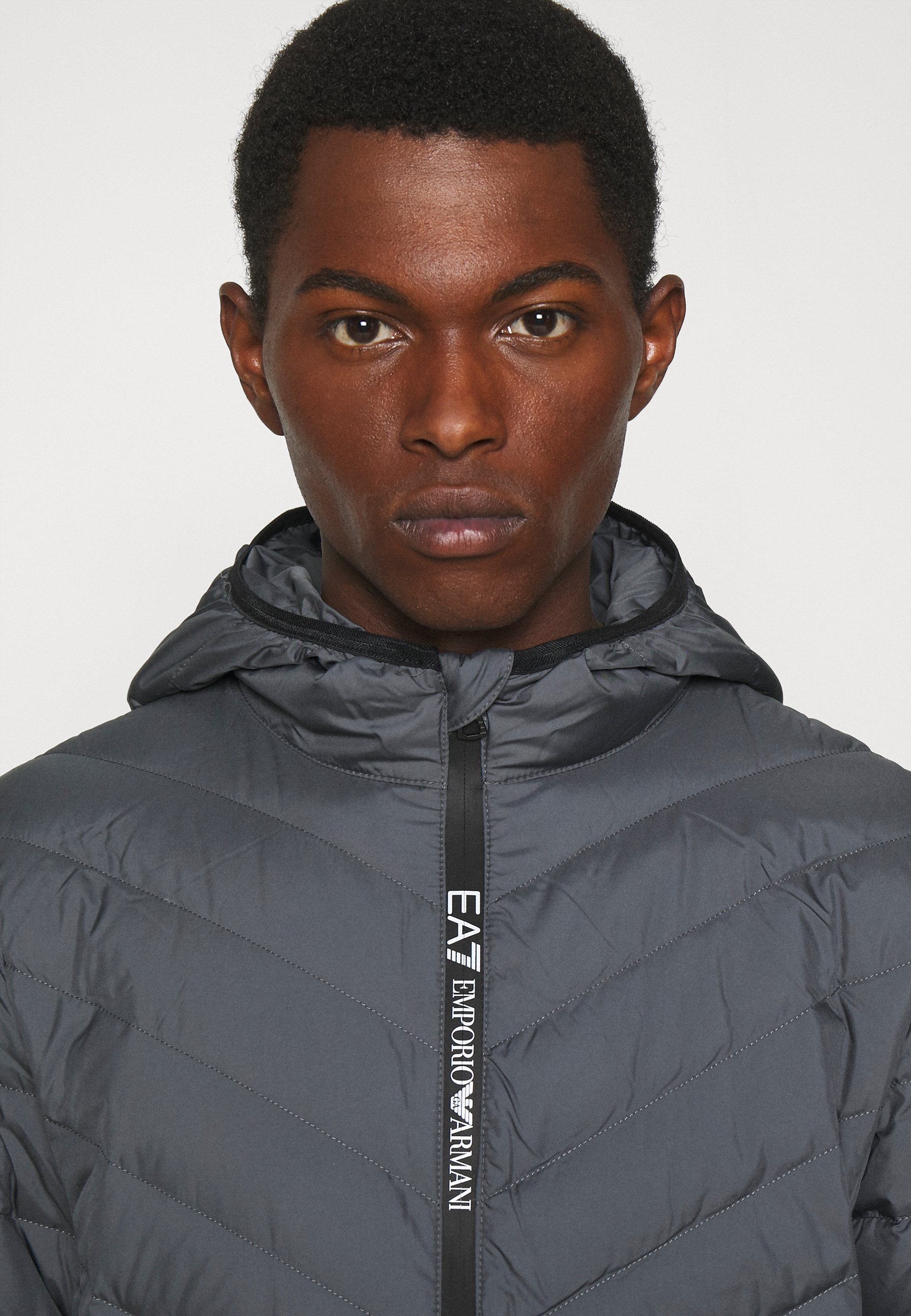 ea7 grey jacket