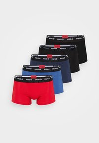 Unselected, blue/black/red