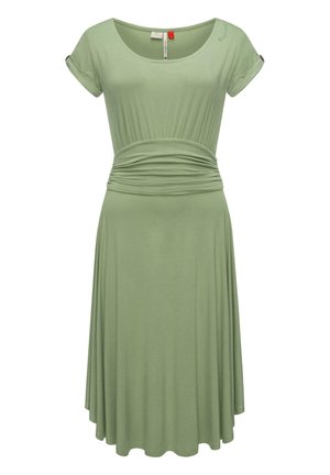 YVONE SOLID - Vestido ligero - dusty green