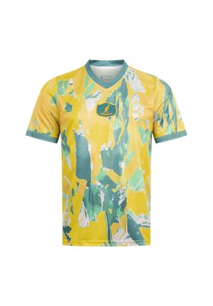 Jelex, AUSTRALIEN TRIKOT RETRO HISTORY - Print T-shirt - yellow