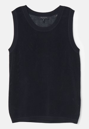 rag & bone PAYTON TANK - Top - black