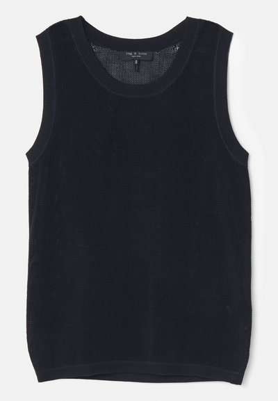 rag & bone PAYTON TANK - Topp - black