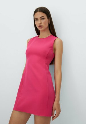 MIT RUNDAUSSCHNITT - Sukienka letnia - mottled pink