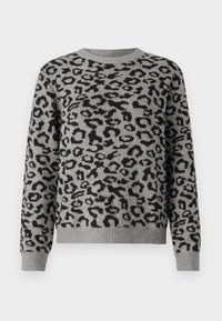 ONLLEONORA O NECK - Πουλόβερ - medium grey
