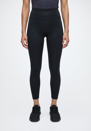 Nike Performance, W NK DF UNVRSA 7/8 TIGHT MESH - Клин - black/black/smoke grey
