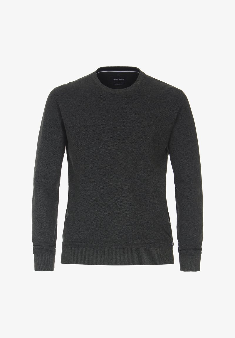 CASAMODA MIT O-AUSSCHNITT IN VERSCHIEDENEN FA - Strickpullover - dark grey