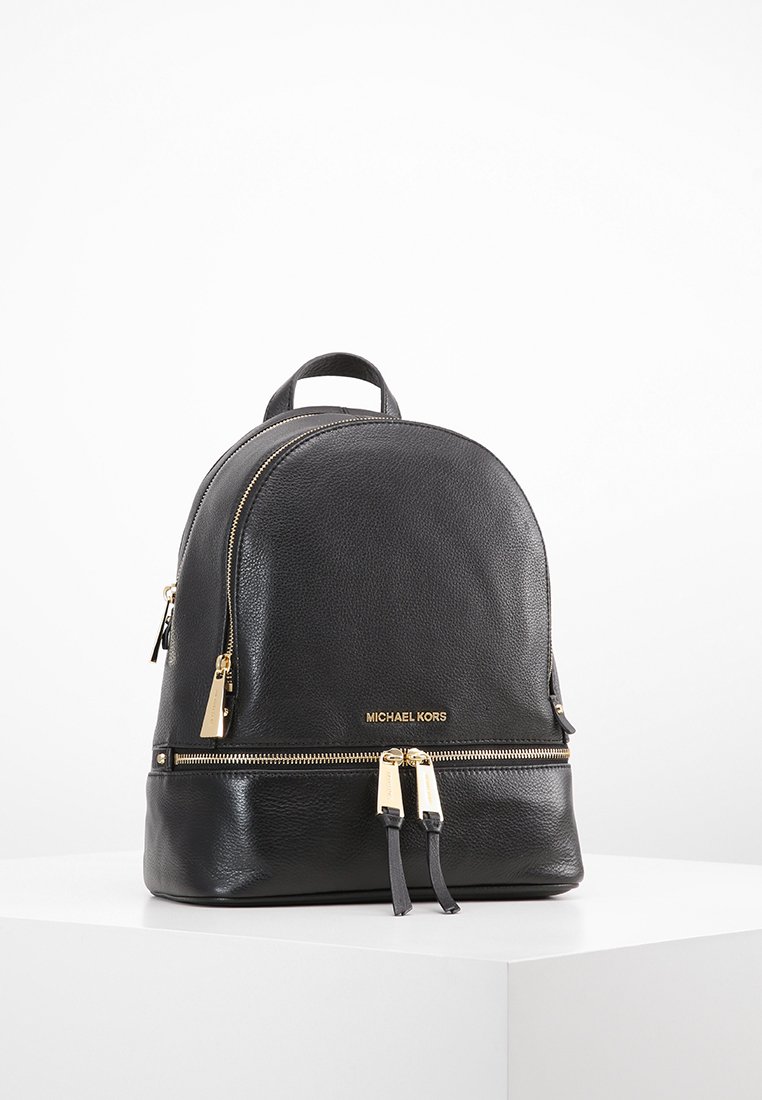 MICHAEL Michael Kors - RHEA ZIP BACKPACK SMALL - Ryggsäck - black, Förstora