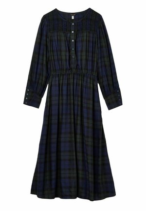 REGULAR FIT - FELICITY SMOCKED MIDI  - Freizeitkleid - blue