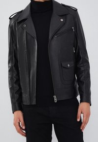 Derimod Giacca di pelle - black