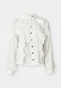 BREEZE BOW BLOUSE - Skjortebluse - ivory