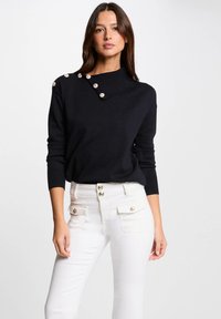 Morgan BUTTONS - Pullover - bleu marine
