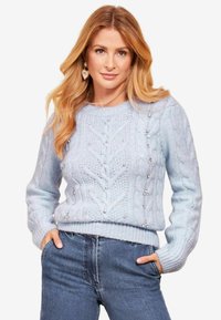 REGULAR FIT - CABLE  - Pulover - blue