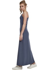 Urban Classics Curvy LADIES LONG RACER BACK DRESS - Maksi suknelė - vintageblue