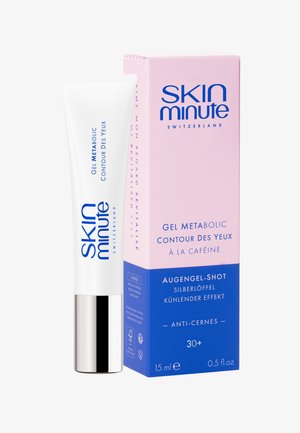 Skin Minute Switzerland, GEL METABOLIC CONTOUR DES YEUX - Augenpflege - blanc/rose/ bleu