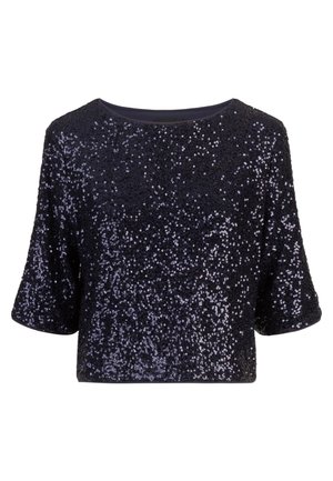 Apart PAILLETTEN - T-Shirt print - nachtblau