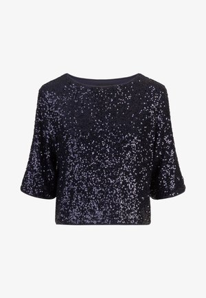 Apart PAILLETTEN - T-shirt print - nachtblau