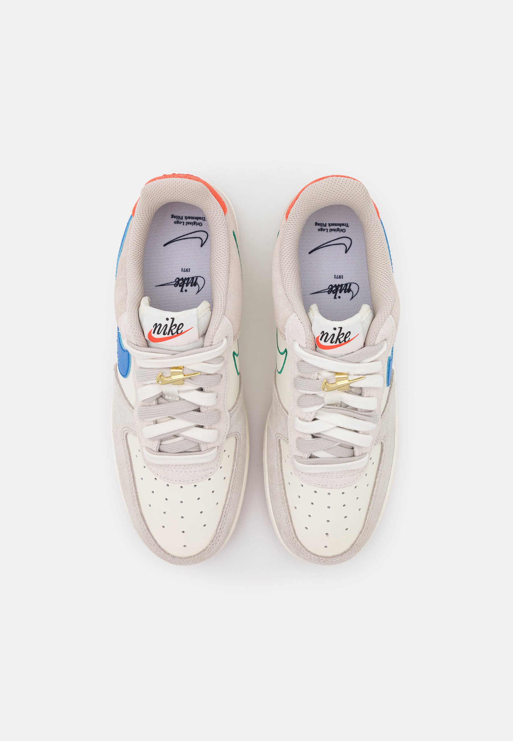 air force 1 white orange green