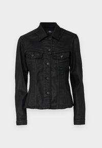 MILA JET SETTER - Jeansjakke - black
