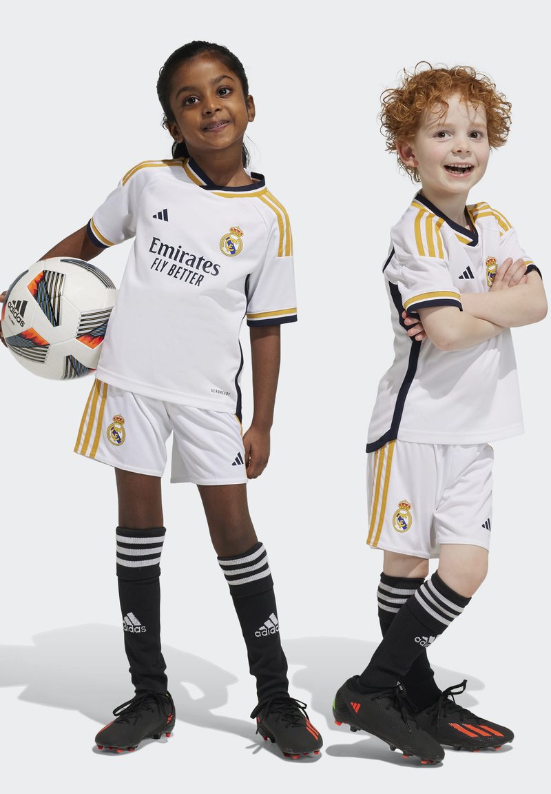 adidas Performance REAL MADRID 23/24 HOME MINI - Fotbalový dres - white