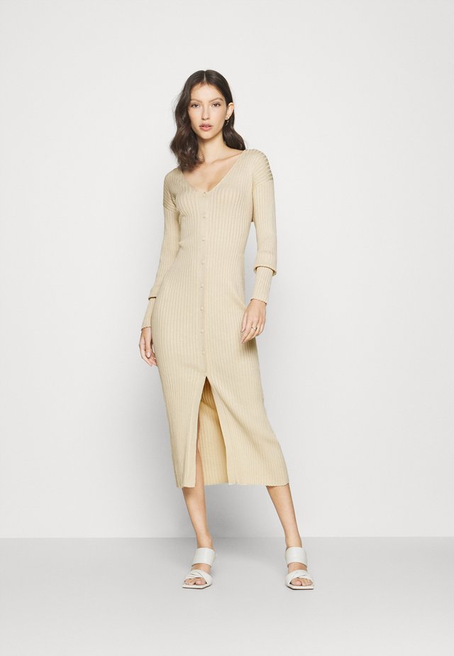 ALIA - Jumper dress - light beige