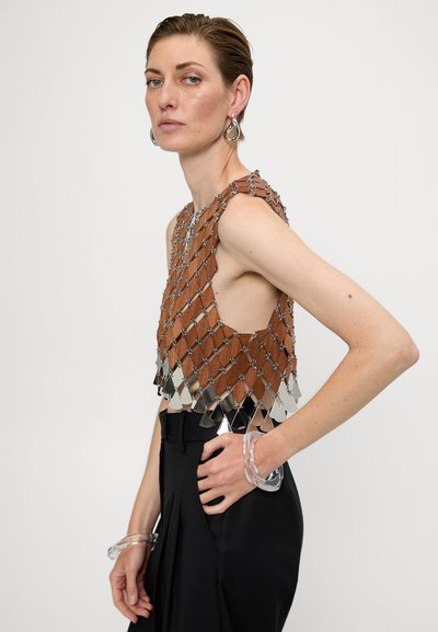 Rabanne HAUT - Top - brown