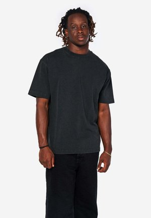 Atelier Of Faith, AOF STONE WASHED BASIC TEE - T-Shirt basic - motted anthracite